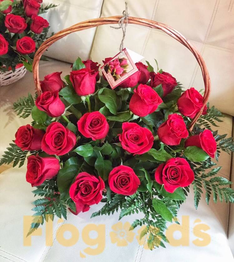 Корзина «Донна роза» за 12 293 руб.